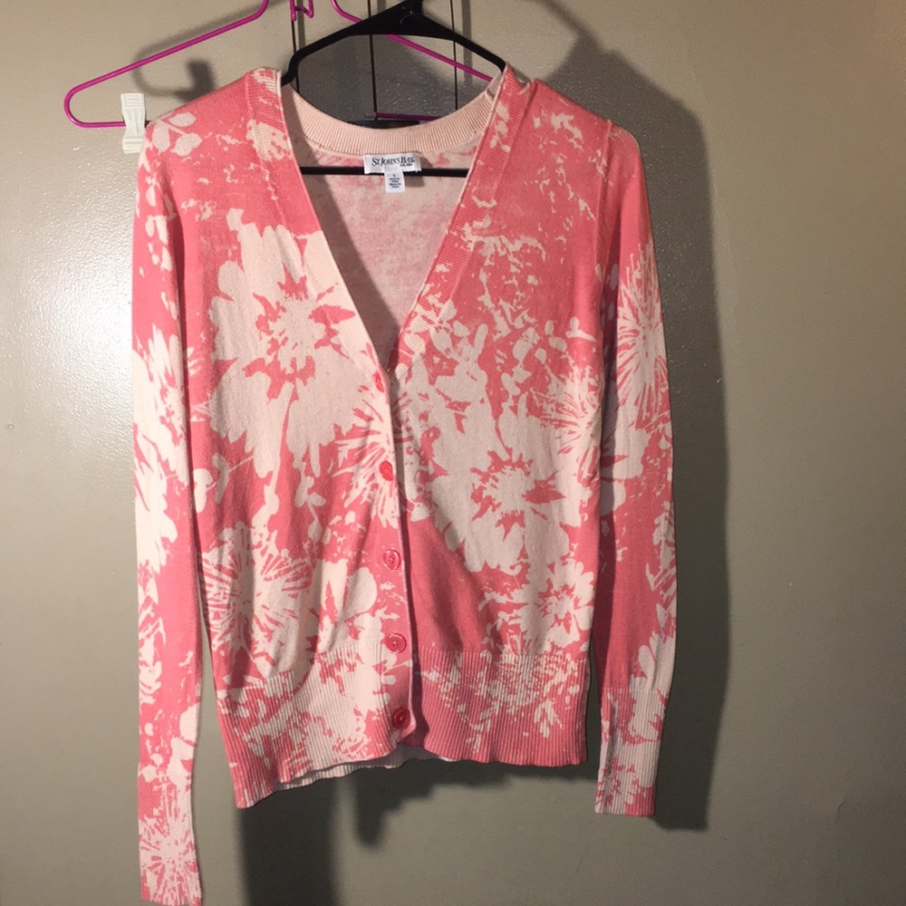 At. John’s bay button up sweater